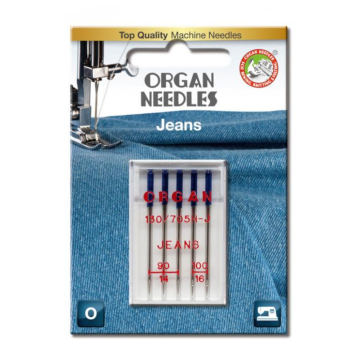 Organ Nähmaschinennadeln 130/705 H- J, Jeans 90-100