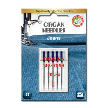 Organ Nähmaschinennadeln 130/705 H, Jeans 110
