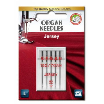 Organ Nähmaschinennadeln 130/705 H, Jersey 80
