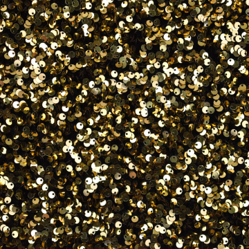 Pailletten velours stof, goud