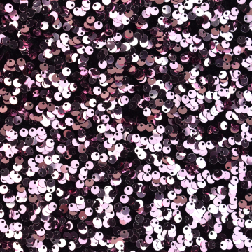 Tissu paillettes et velours, rose