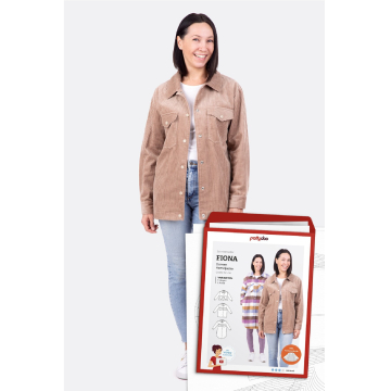 Patron veste-chemise Fiona Pattydoo, version papier, en allemand