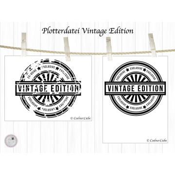 Fichier dessin flocage Vintage Edition CoelnerLiebe