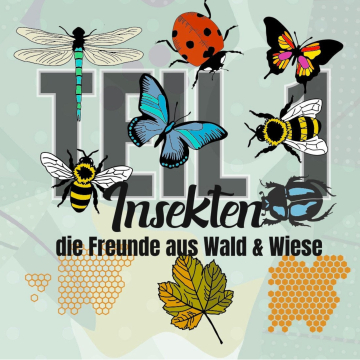 Plotterdatei Daddy2Design Freunde Wald und Wiese Teil 1, duits