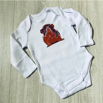 Fichier dessin flocage Bébé animal cochon d'Inde Daddy2Design