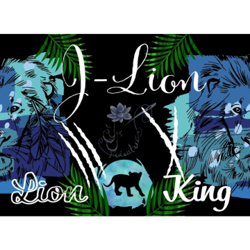 Fichier dessin flocage Lion J&J Fadentanz