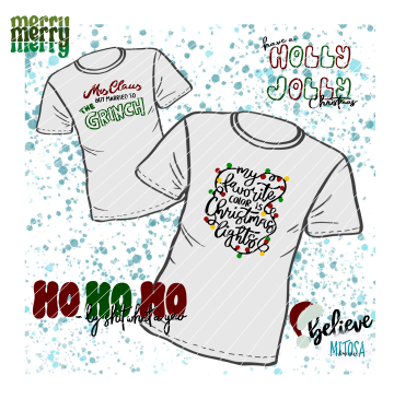 Plotterdatei MiToSa-Kreativ Christmas Sweater Plots