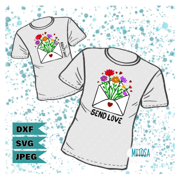 Fichier dessin flocage Love MiToSa-Kreativ