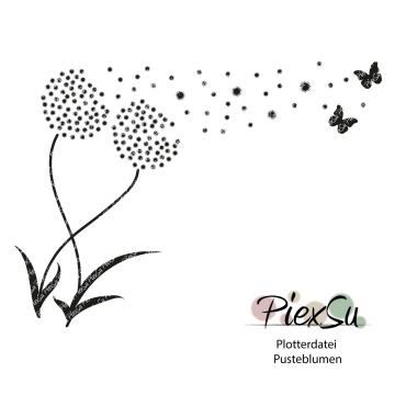 Fichier dessin flocage Graines de pissenlit PiexSu