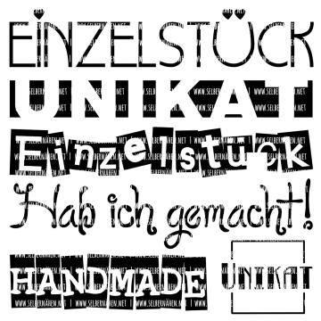 Fichier dessin flocage Unique Selbernähen.net