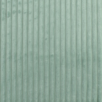 Plüschstoff Stripy, blassgrün