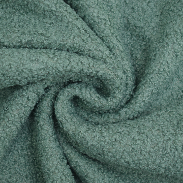 Furnishing fabric Bouclé, dusty green