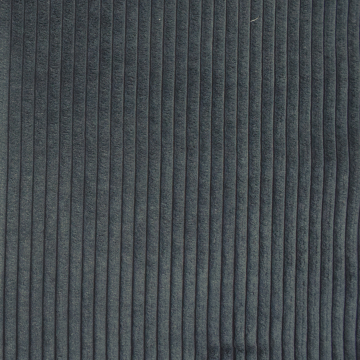 Furnishing fabric corduroy Cozy, charcoal-grey