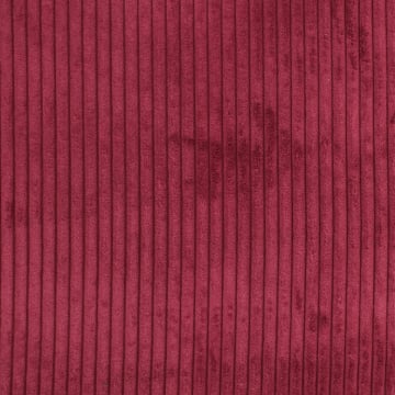 Meubelstof corduroy Cozy, donkerrood