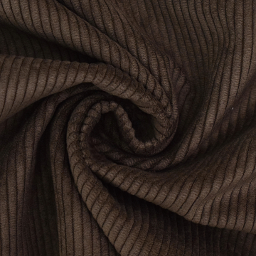 Meubelstof corduroy Fjord, bruin