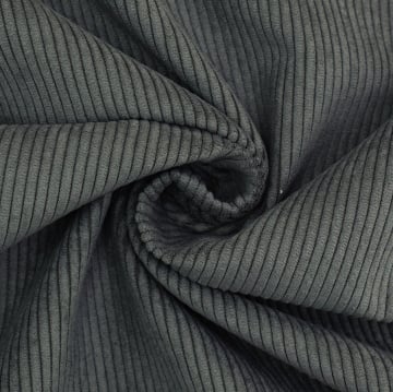 Meubelstof corduroy Fjord, grijs