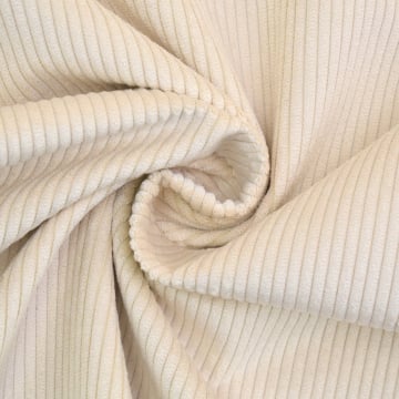 Meubelstof corduroy Fjord, lichtbeige