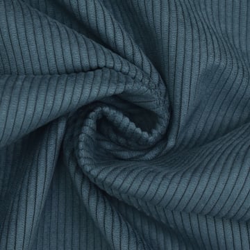 Furnishing fabric corduroy Fjord, night blue