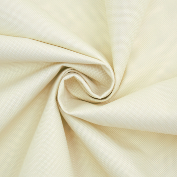Polyester Outdoorstoff uni vanille