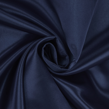 Polyester-Satin dunkelblau