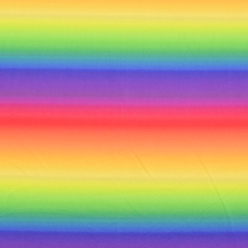 Tissu jersey polyester Arc-en-ciel Rainbow, multicolore