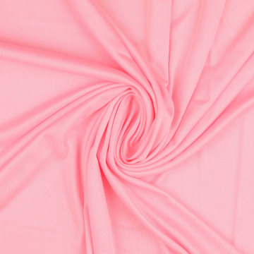 Polyesterjersey, roze