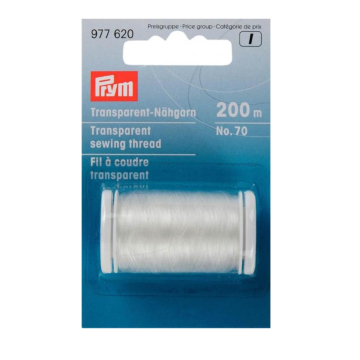 Prym Sewing thread transparent, clair