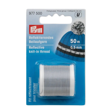 Prym Reflektierendes Beilaufband 0,5mm, 50m