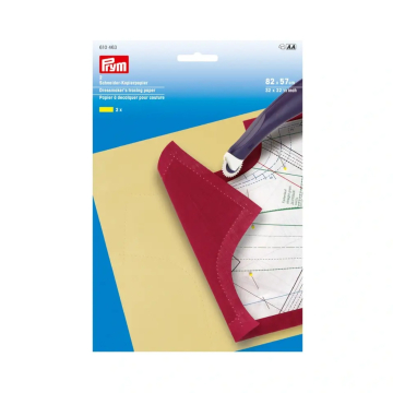 Prym Papier à decalquer pour couture  82 x 57 cm jaune