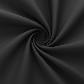 Regenjackenstoff mit Fleeceabseite, schwarz