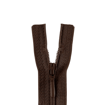 Fermeture éclair 4800, marron foncé