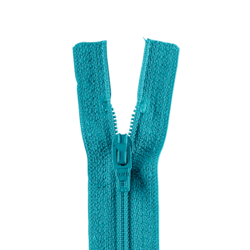 Fermeture éclair à spirale (4mm) non séparable Opti 4801, bleu turquoise
