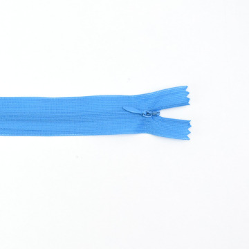 Fermeture éclair invisible 25 cm, turquoise
