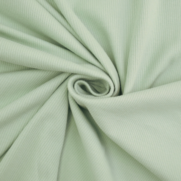 Ribjersey Mini, licht mintgroen
