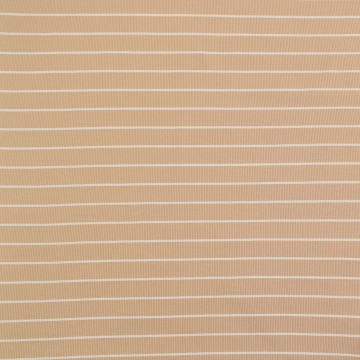 Ribjersey stripes, beige