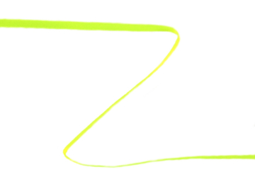 Ruban Satin neon jaune fluo (6mm)