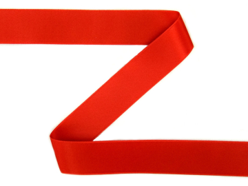 Satinband signalrot (6 mm)