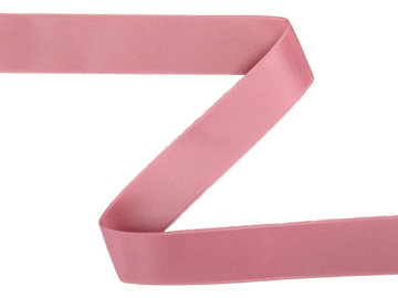 Ruban Satin vieux rose (25 mm)