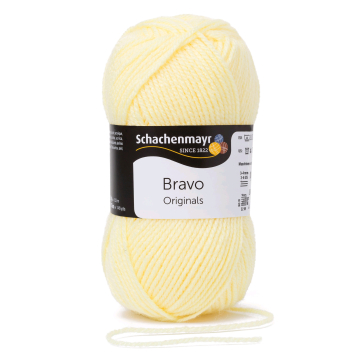 Schachenmayr Wol Bravo uni 50 g lemon