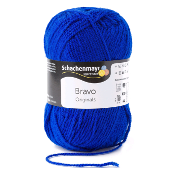 Schachenmayr Wol Bravo uni 50 g royal