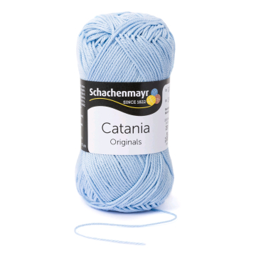 Schachenmayr Wool Catania uni 50 g bleu clair