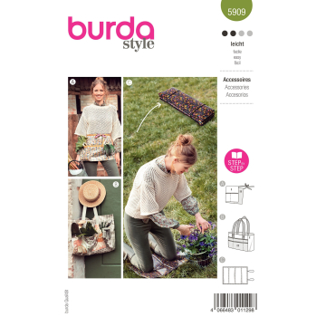Naaipatroon Accesoires, Burda 5909, Nl/Dui/En/Fr