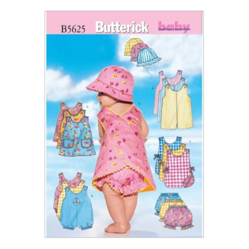 Schnittmuster Butterick 5625 Babyoutfit, 74- 80