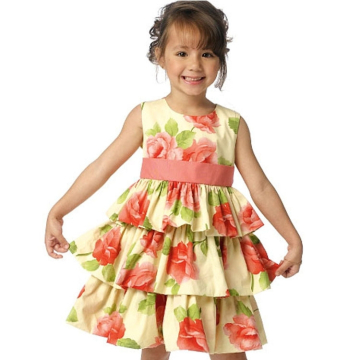 Schnittmuster Butterick 6161 Kinderkleid