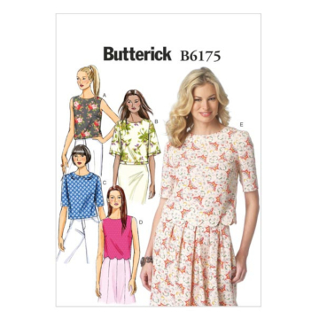 Naaipatroon Butterick 6175 shirt, maat 32-40, Dui/En/Fr