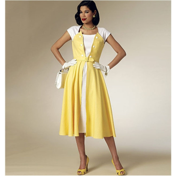 Patron Butterick 6211 robe, en français