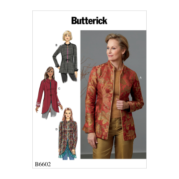Patron Butterick 6602 veste, en français