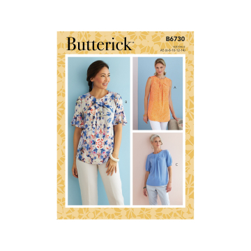 Patron Butterick 6730 robe, taille 32-40, en français