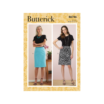 Patron Butterick 6746 jupe, taille 36-42, en français
