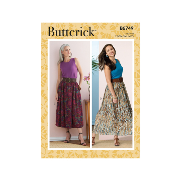 Patron Butterick 6749 jupe, taille 32-40, en français